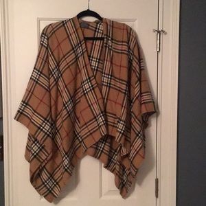 Plaid wrap